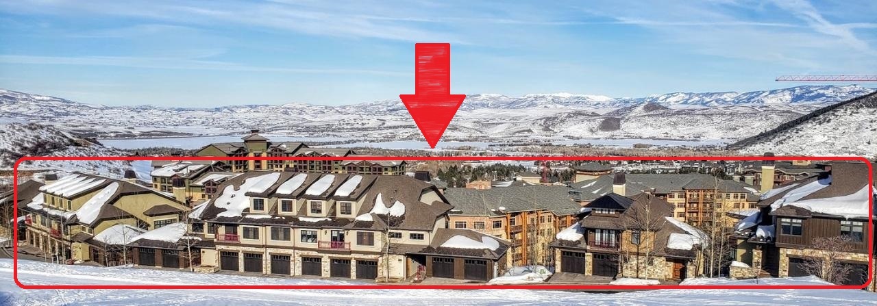 Ski-in-ski-out townhomes for sale in The Canyons